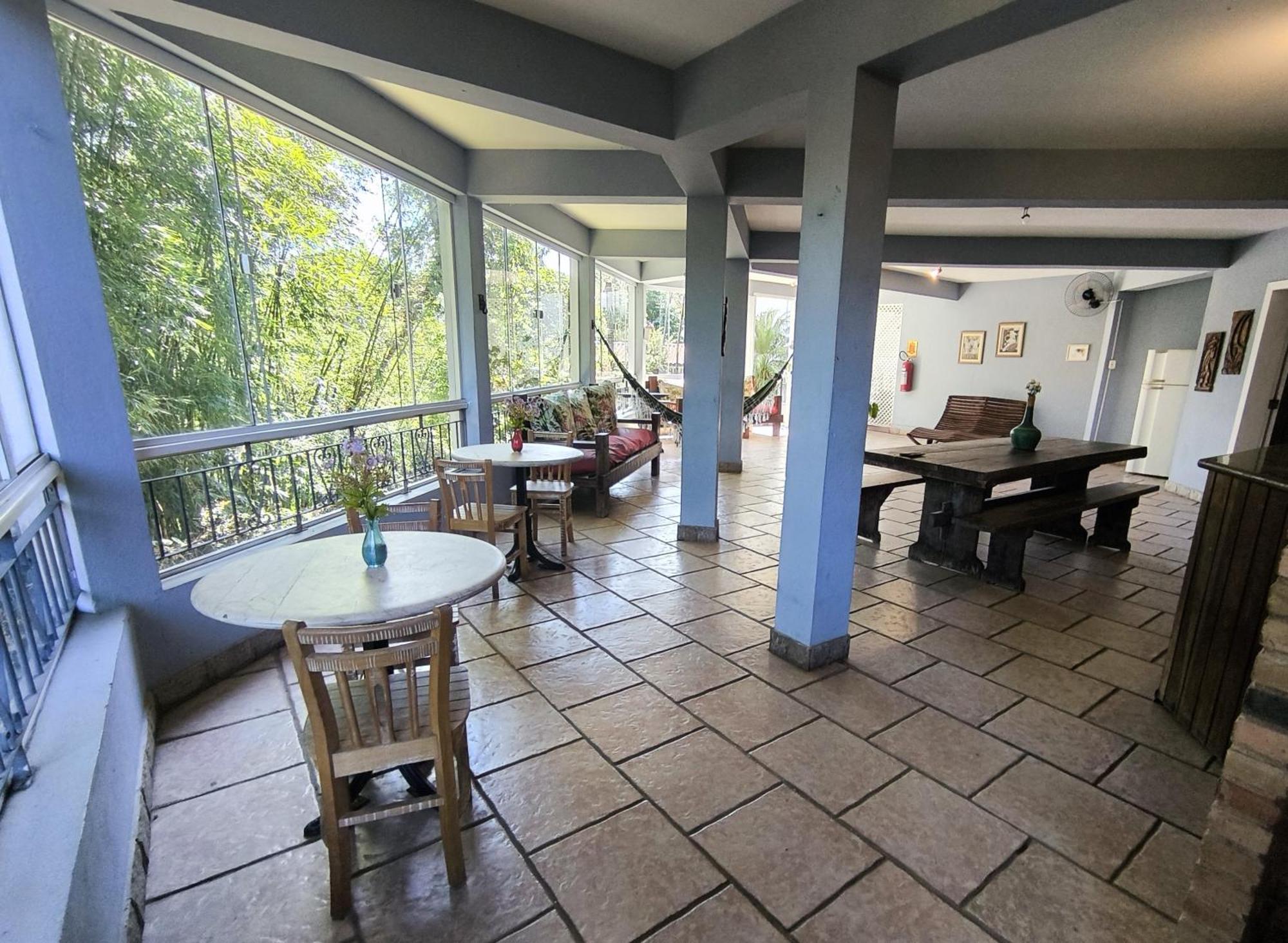 Flats Com Deque, Cozinha E Churrasqueira Conservatória エクステリア 写真